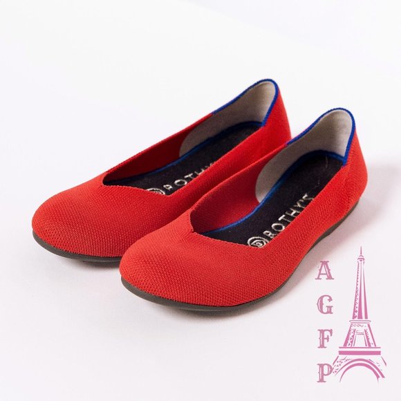 Rothy’s Red Round toes ballet flats - Picture 10 of 16